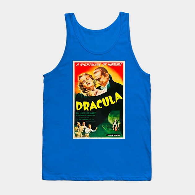 Dracula Poster 2 Tank Top by Eye Conz